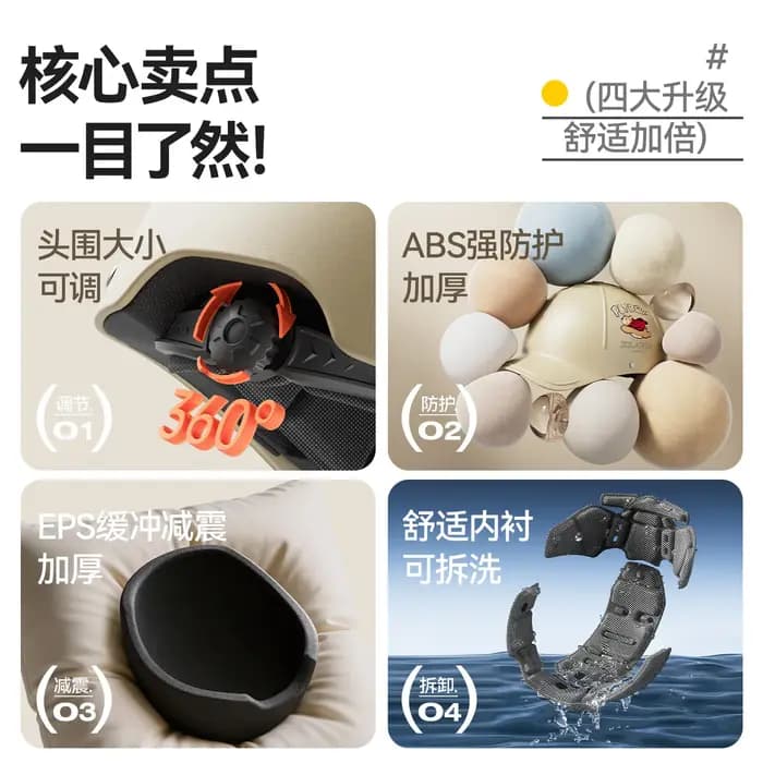 Casque de moto électrique pour femme, respirant, léger, résistant aux chutes, style mode, pour l'été