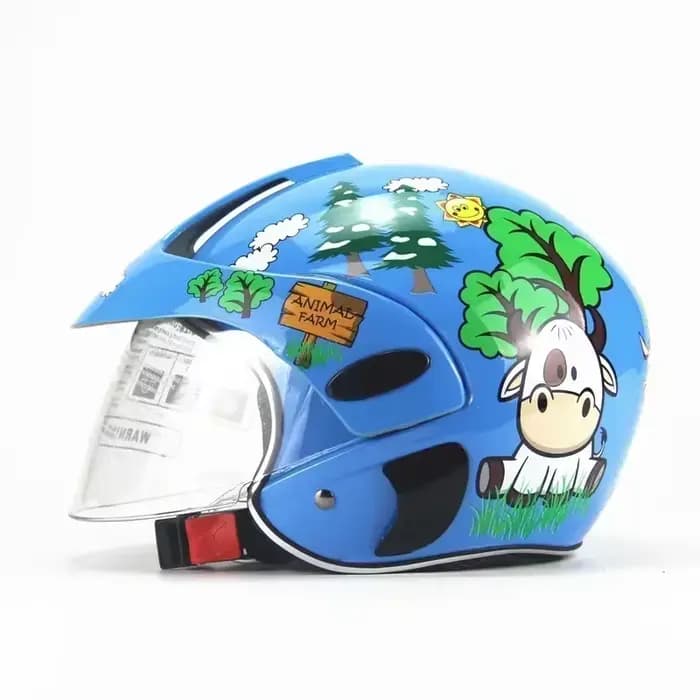Casque enfant toile d'araignée rouge casque amusant adapté aux enfants âgés de 3 à 9 ans 48-53 cm ca