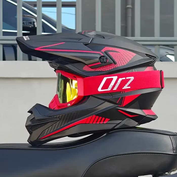 Casque de moto pour adulte homologué DOT