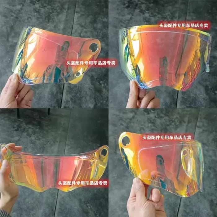 Visière de casque TORC T137/T9 transparente/noire anti-buée/noire légère anti-buée/argentée anti-buée