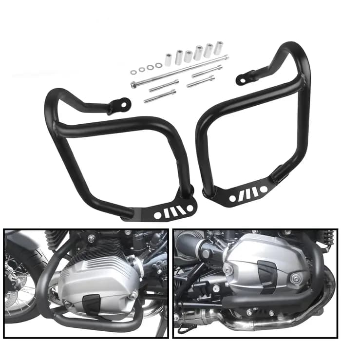Barres de protection anti-choc pour moto