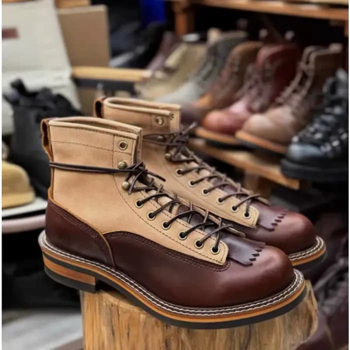 Nouveauté ! Bottes de moto vintage décontractées pour hommes