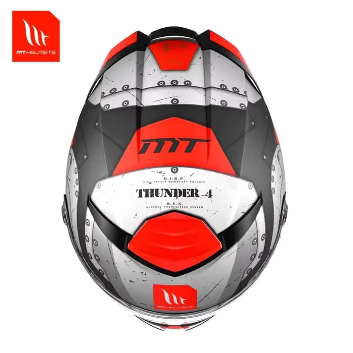 MT Thunder 4 SV Casques de moto Casque intégral à double visières ABS pour hommes et femmes toutes saisons Taille