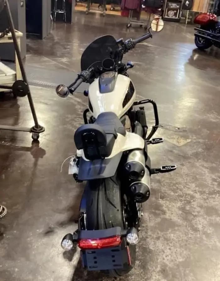 Pour Harley Sportster S 1250 RH1250S 2021 2022 2023 NOUVEAU Kit de Selle Arrière avec Dossier Passager Sundowner pour Moto