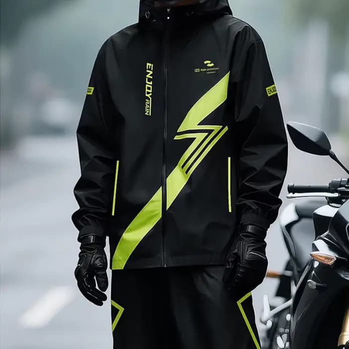 Combinaison de pluie pour moto homme et femme, imperméable intégral, équipement de protection spécia