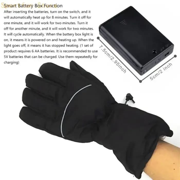 Gants chauffants d'hiver pour le cyclisme, le ski et les températures froides quotidiennes X7JD