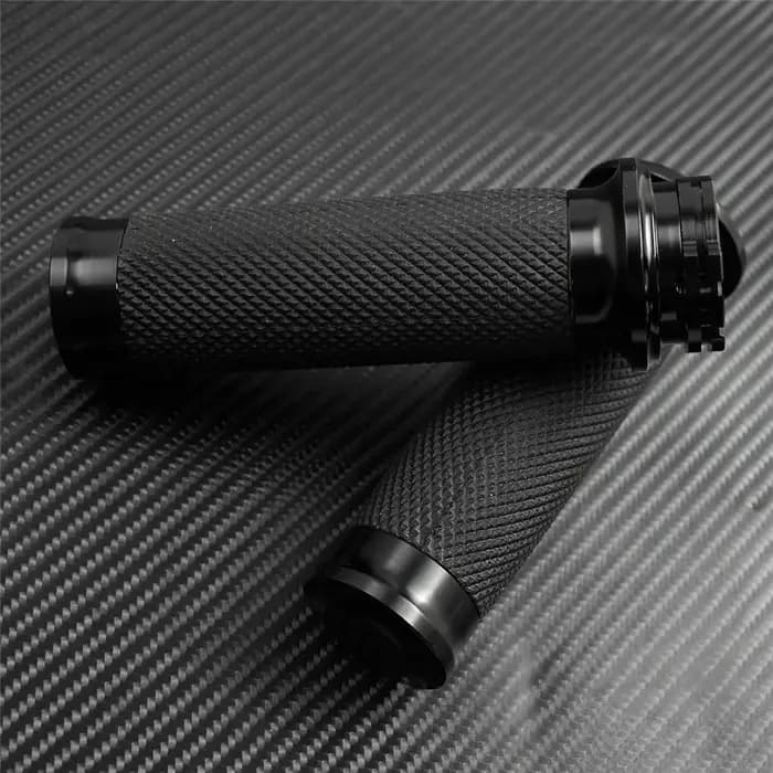 Poignées universelles pour moto, 1 ", 25mm, noires, pour Harley Touring Road King Dyna VRSC Sportste