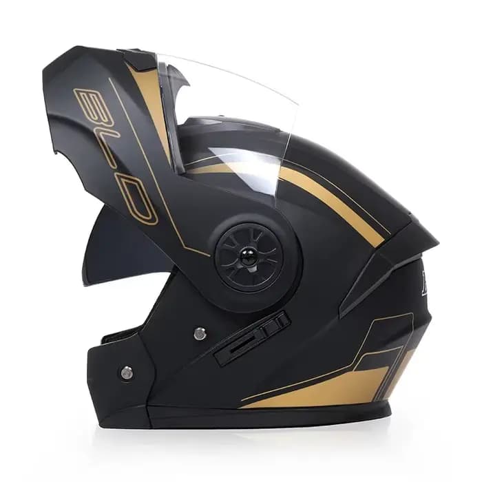 D'expériences de moto modulaires personnalisés pour hommes et femmes, casque de moto intégral, lenti