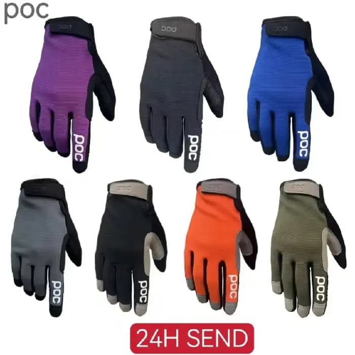 POC 15 couleurs tout-terrain descente vtt DH MX vtt gants de moto équipement de protection