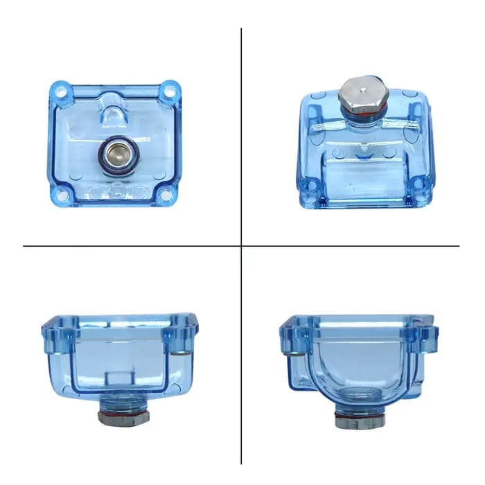 Sclmotos-pour Dellorto PHBG AS BS CS DS AD BD carburateur de moto chambre flottante transparente bol
