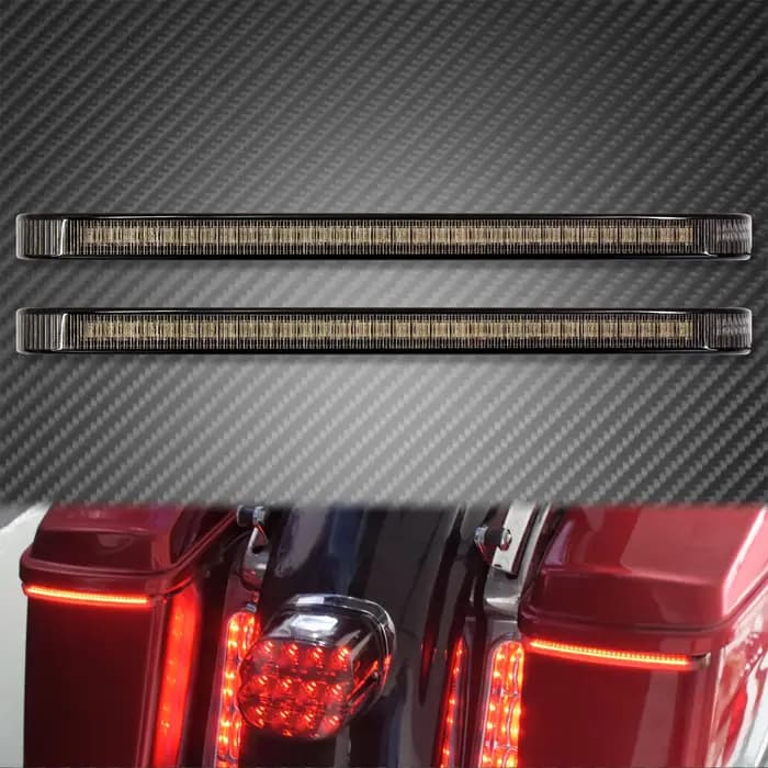Sac de selle Led pour moto