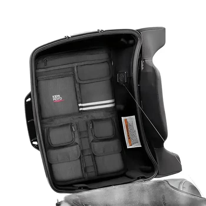 Sacs de rangement pour couvercle de sacoche de moto Road Glide