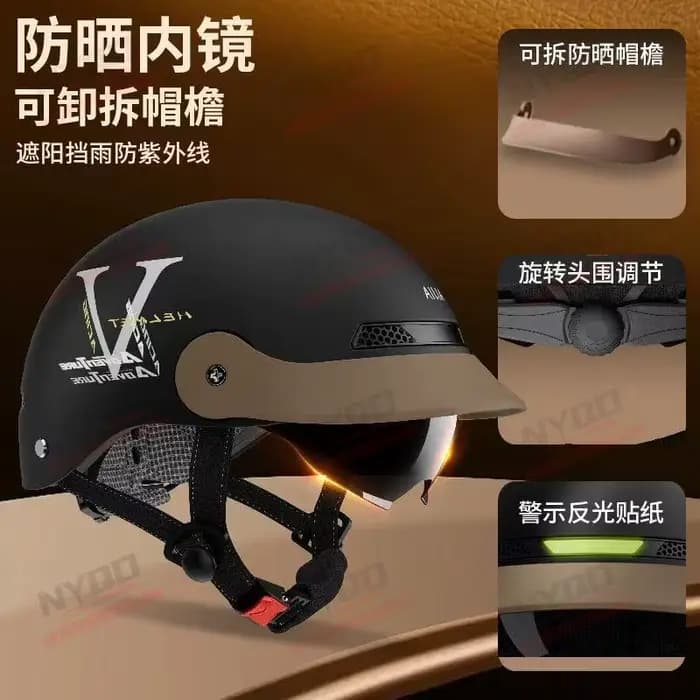 Casque de moto pour hommes et femmes