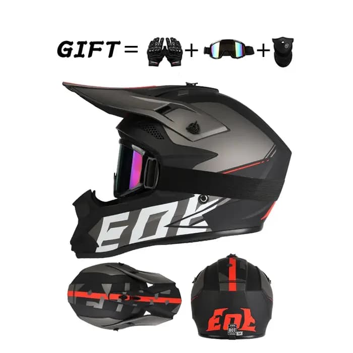 Casques de moto, casques tout-terrain, équipements de sécurité pour enfants et adultes, conduite sur route et équipements de sécurité pour la conduite AM/DH.