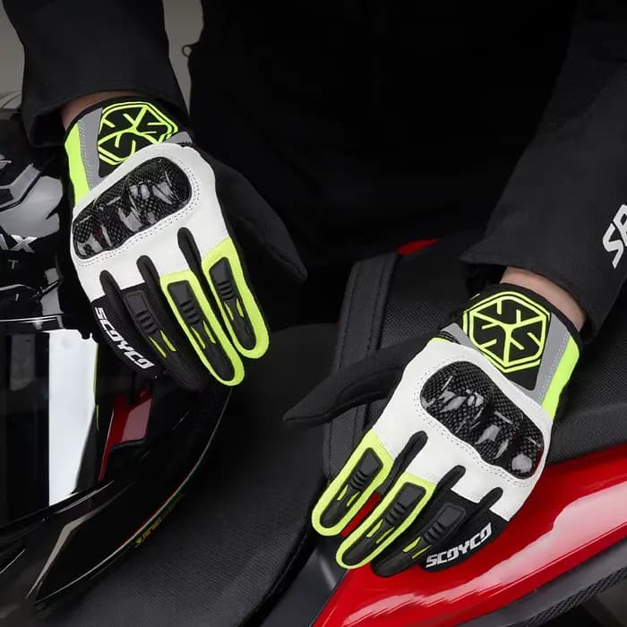 SCOYCO gants de moto coupe-vent toutes saisons unisexe résistant à l'usure adapté aux hommes femmes durables pour les besoins de conduite quotidiens