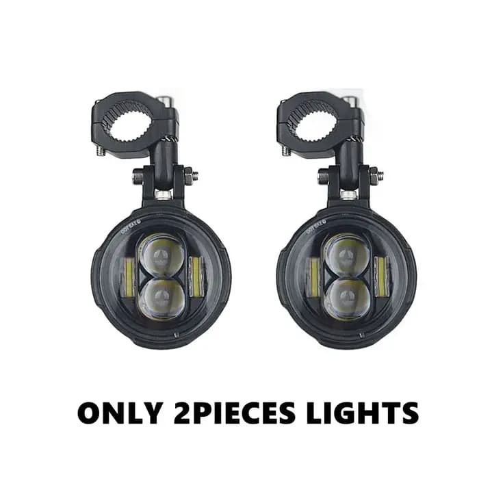 Phare antibrouillard auxiliaire LED universel pour voiture et moto