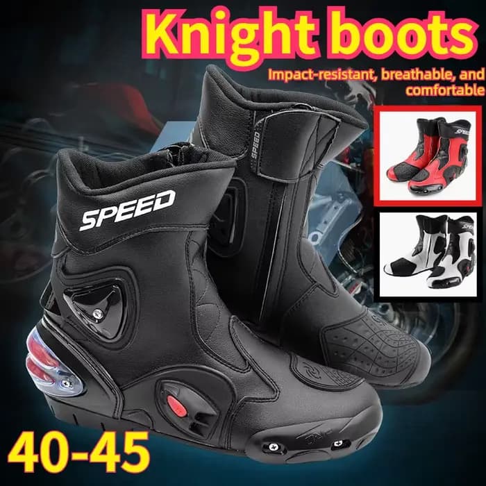 Bottes de moto respirantes pour la conduite tout-terrain