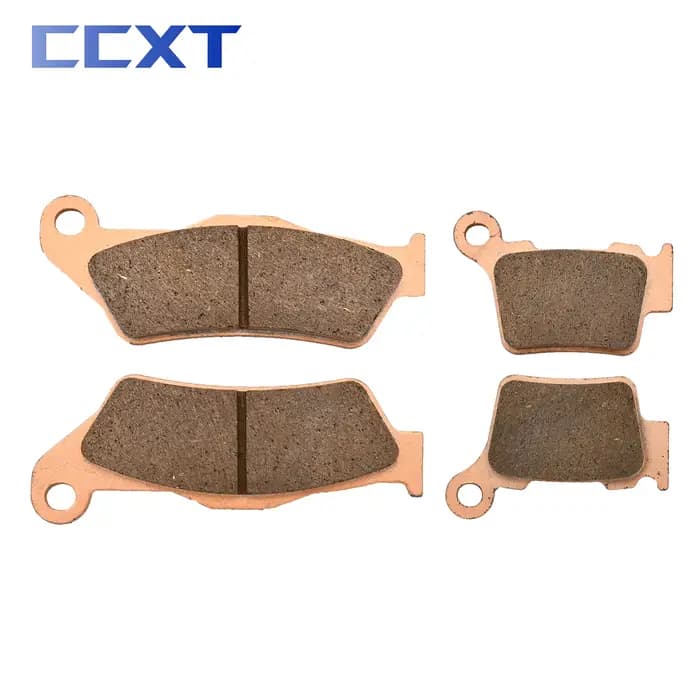 Plaquettes de frein avant et arrière en alliage métallique et de laiton pour moto, pour KTM SX SXF E