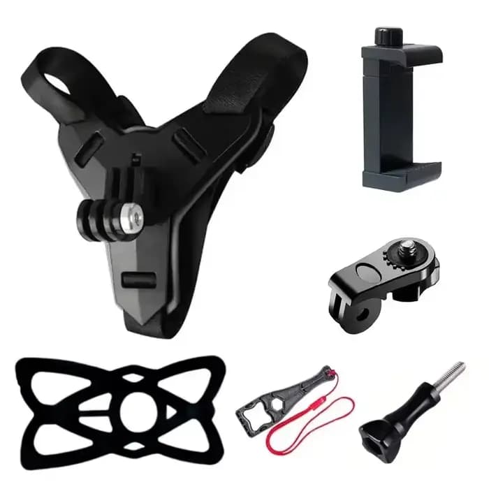 Accessoires de moto pour GoPro Hero 13 12 11 10 9 8 7 6 5 4 Session 3 2 1, pour smartphone, pour DJI