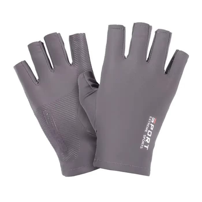 Gants de course de moto en soie glacée pour hommes et femmes