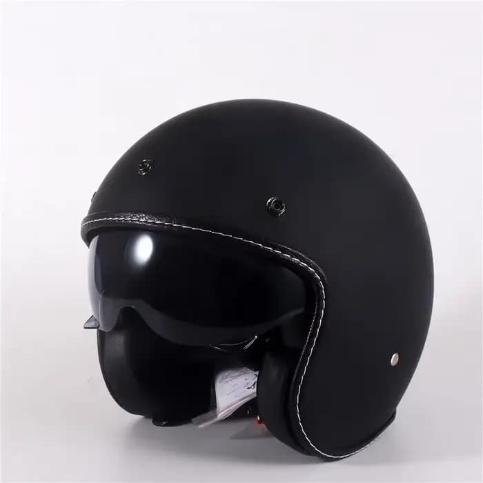 ECE demi-casque casque de moto rétro Vintage