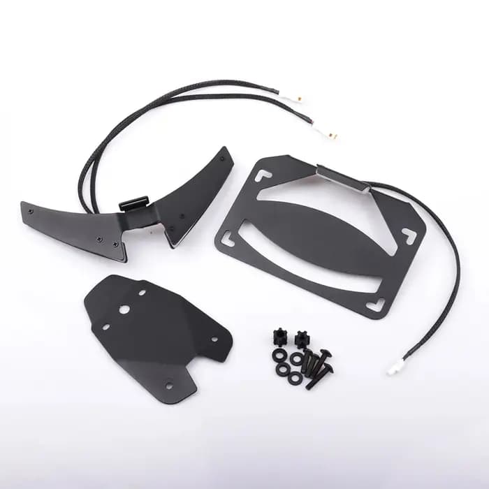 Panigale V4 queue bien rangée pour DUCATI Panigale/Streetfighter V4/S V2 2025 éliminateur de garde-boue support de plaque d'immatriculation Plug and Play