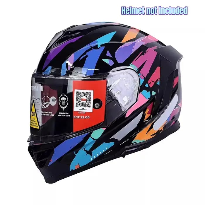 Visière de casque pour casque de moto LS2 FF818 Storm III d'origine