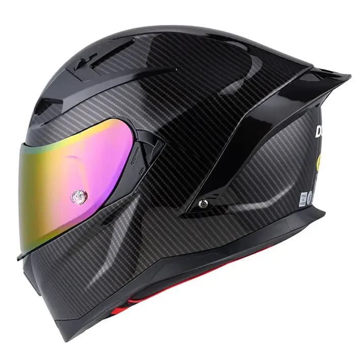Casque d'origine DGL 3K en carbone fleur unisexe