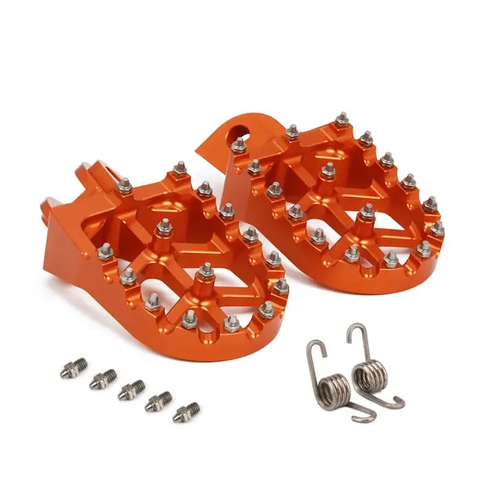 Repose-pieds de moto, levier de changement de vitesse