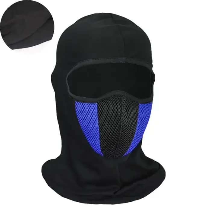 Masque de cyclisme intégral pour homme, cagoule de moto, équipement de sauna coupe-vent, respirant, sports de plein air, couvre-chef CS, chapeau