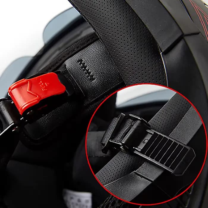 Casque Moto Demi-ouvert Tendance avec Visière Anti-UV
