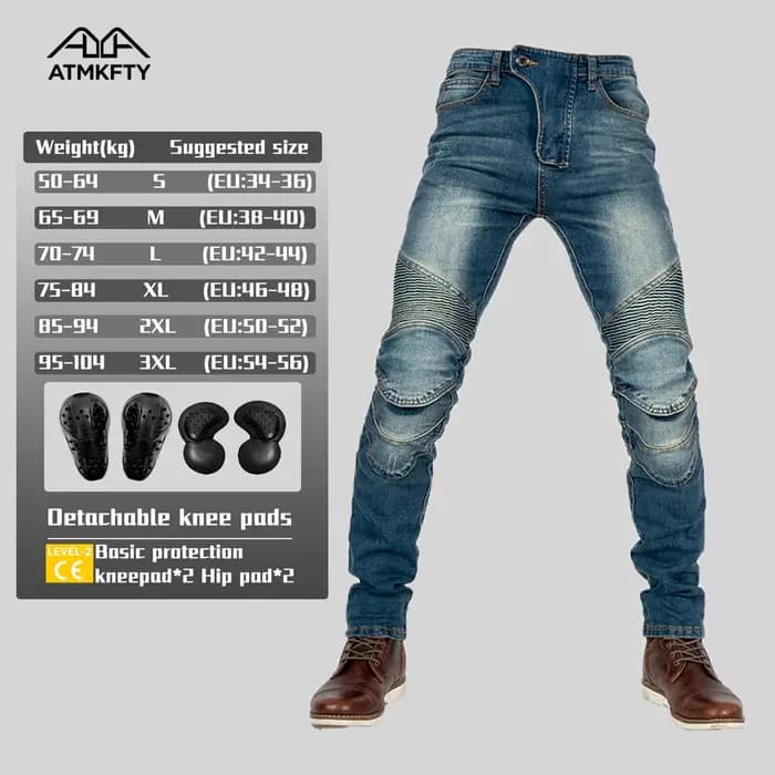 Pantalon de moto pour homme