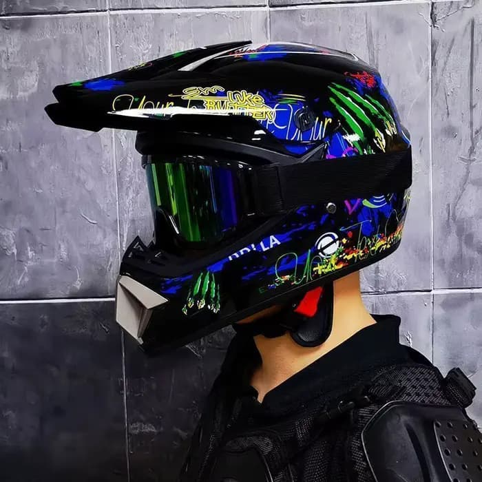 Casque de course de moto et de rallye