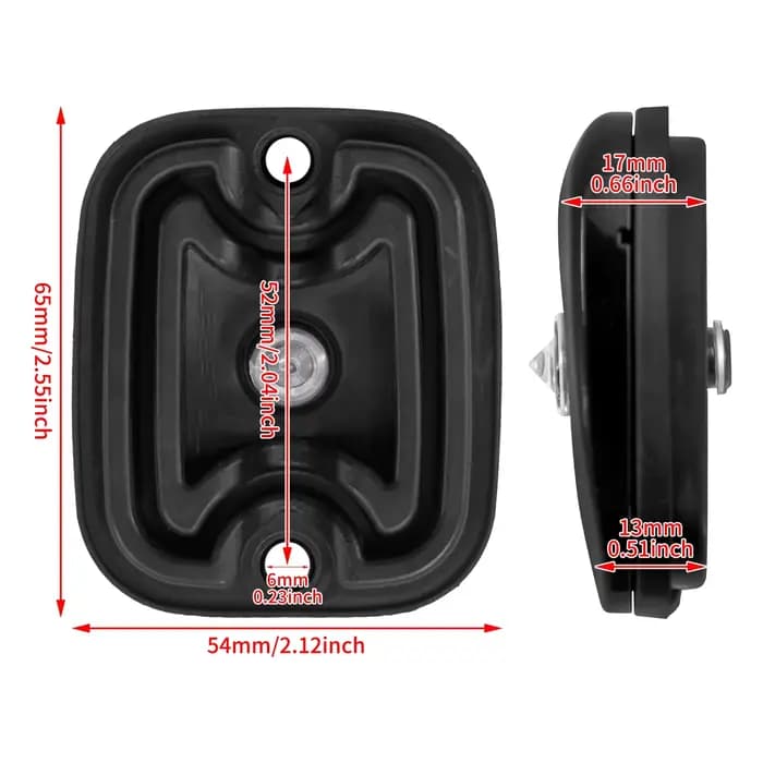 Couvercle de cylindre avant de frein de moto, pour Harley Touring Road King Street Glide FLHT Softai