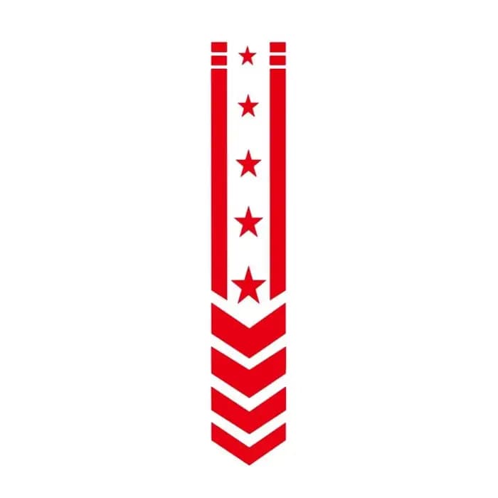 Autocollants de garde-boue Star Arrow Strihear