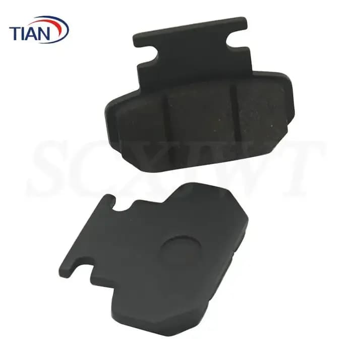 Accessoires de plaquettes de frein, adaptés aux scooters électriques, plaquettes de frein avant et arrière pour accessoires de modification de scooters électriques