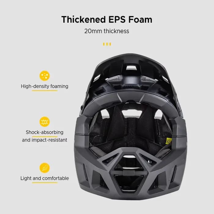 Casque de VTT intégral pour adultes, casque de descente pour hommes/femmes, casque de VTT avec visière