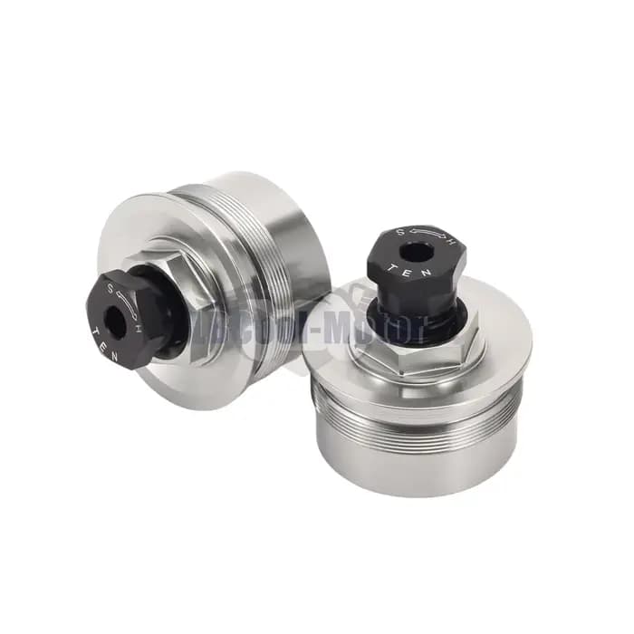 Boulons de fourche préchargés pour Honda, CBR100RR 2008-2011, CB1000R 2009-2016, tube avant, paire d