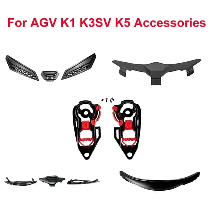 Accessoires de casque de moto pour AGV