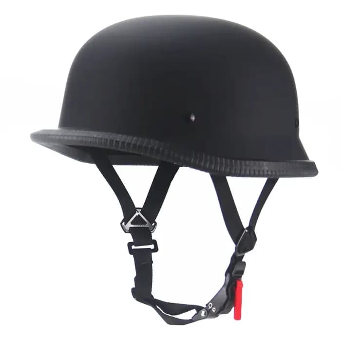 Casque de Moto Demi-Visage Vintage Rétro Allemand