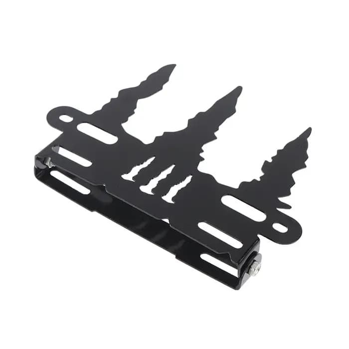 Support de plaque d'immatriculation de moto