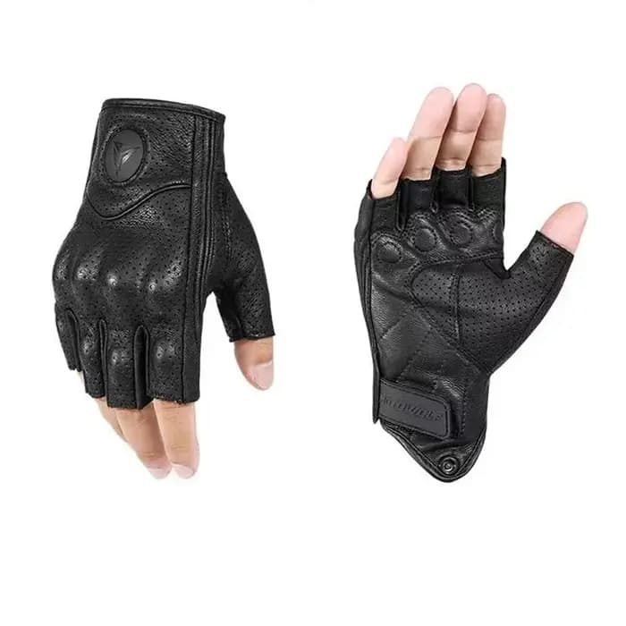 Gants d'été pour Moto sans doigts
