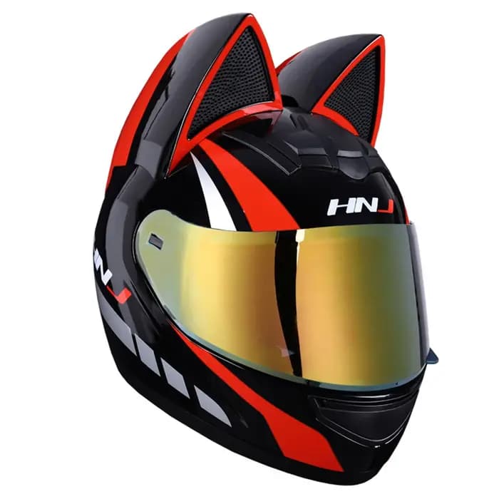 HNJ Casque de Moto intégral Casco