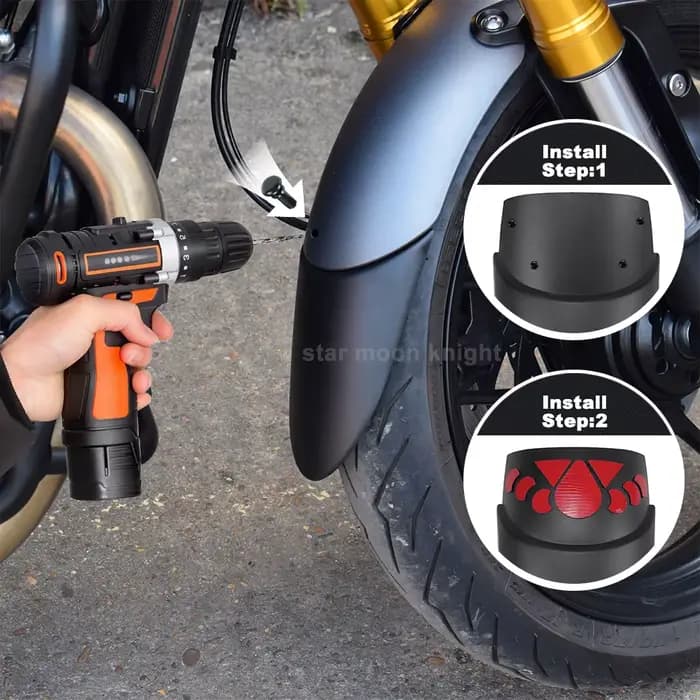 Pour Speed 400 Speed400 2024-accessoires de moto garde-boue avant