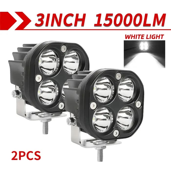 CO LIGHT 3 pouces Led Spot lampe de travail 12V 24V antibrouillard conduite tout-terrain 4X4 4WD projecteur Led