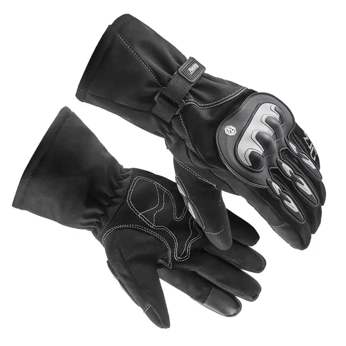Gants de moto chauds d'hiver