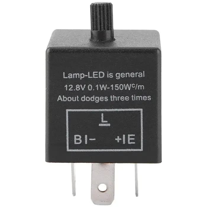 Relais de clignotant LED réglable 12v