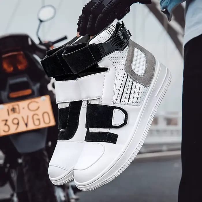 Bottes de moto anti-chute pour hommes et femmes