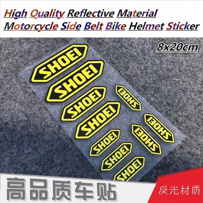 Autocollants décoratifs pour casque de moto