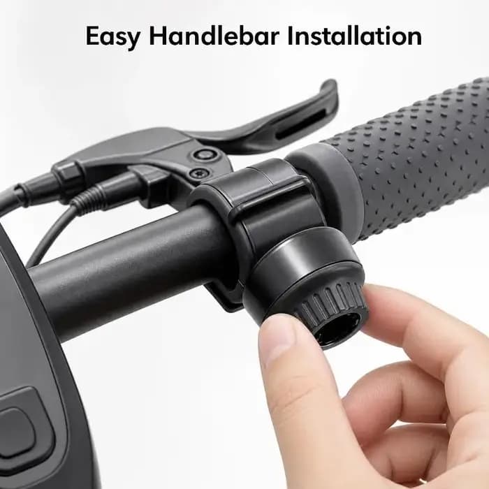 Sonnette de remplacement pour scooter électrique, légère et anti-corrosion, compatible avec les utilisateurs de scooters MAX PLUS MAX Pro.